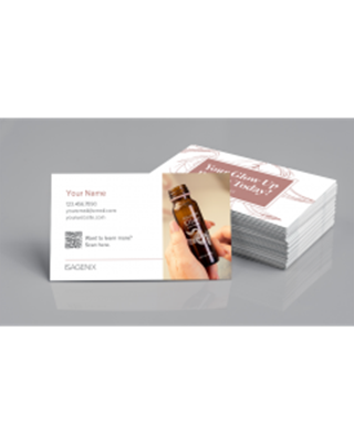 Isagenix Collagen Elixir™ Business Cards - Horizontal (250 Pack)