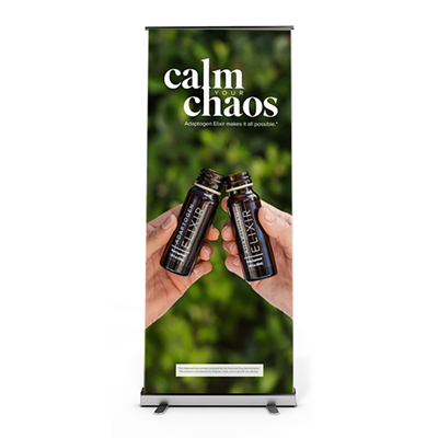 Full Size Banner - Adaptogen Elixir Calm Your Chaos - English