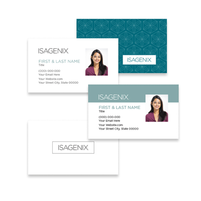 Isagenix Business Card Customizable - Design 04