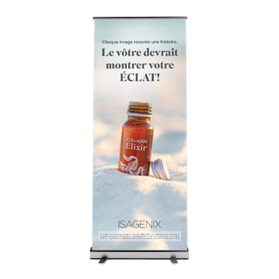 Full Size Banner - Show Your Glow - French Canadian